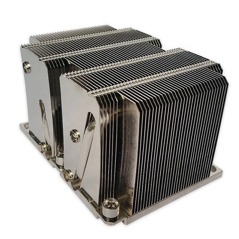 High Quality Intel LGA3647 CPU Cooler For 2u Server Heatsink for 3647 Passive