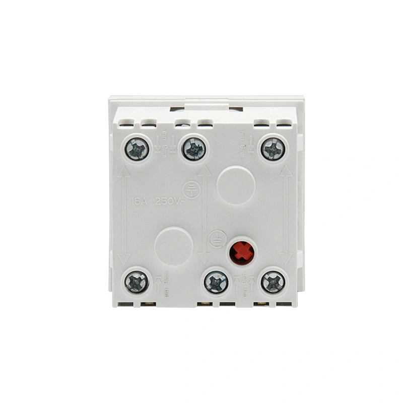 Sinoamigo F36-FS/French Socket 45°, Gangable With Tamperproof Insert