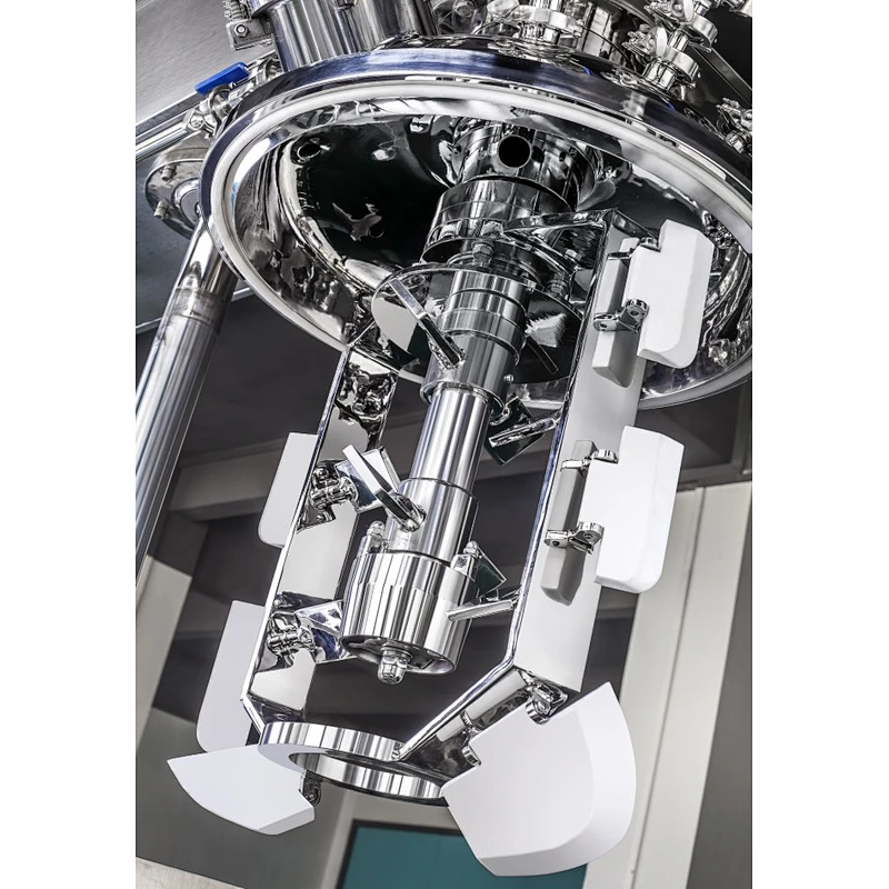 Cosmetic Mixer Blender Vacuum Homogenizer Emulsifying Machine Mayonnaise Moisturizing Lotion Making Machine