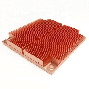 New factory customized skiving copper material heatsink