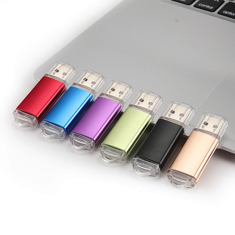 3 In 1 Multifunction USB Flash Drive Compatible For Phones Computers Tablets With Highly Efficient Data Transmission