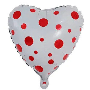 Hot Sales 18 Inch Heart Shaped Valentine's Day Love Helium Foil Balloons For  Wedding Party Decorations Balloons