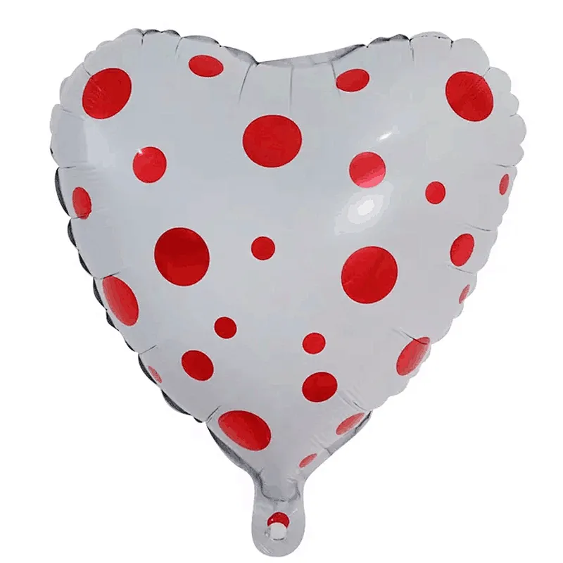 Hot Sales 18 Inch Heart Shaped Valentine's Day Love Helium Foil Balloons For  Wedding Party Decorations Balloons