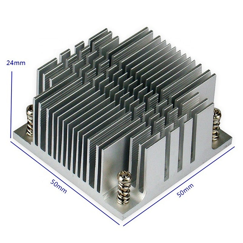 PM478 pure aluminum skiving heatsink sold directly at the Dongguan factory