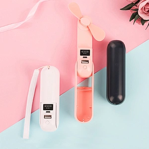 Powerful Small Personal Fans Speed Adjustable Rechargeable Battery Fan