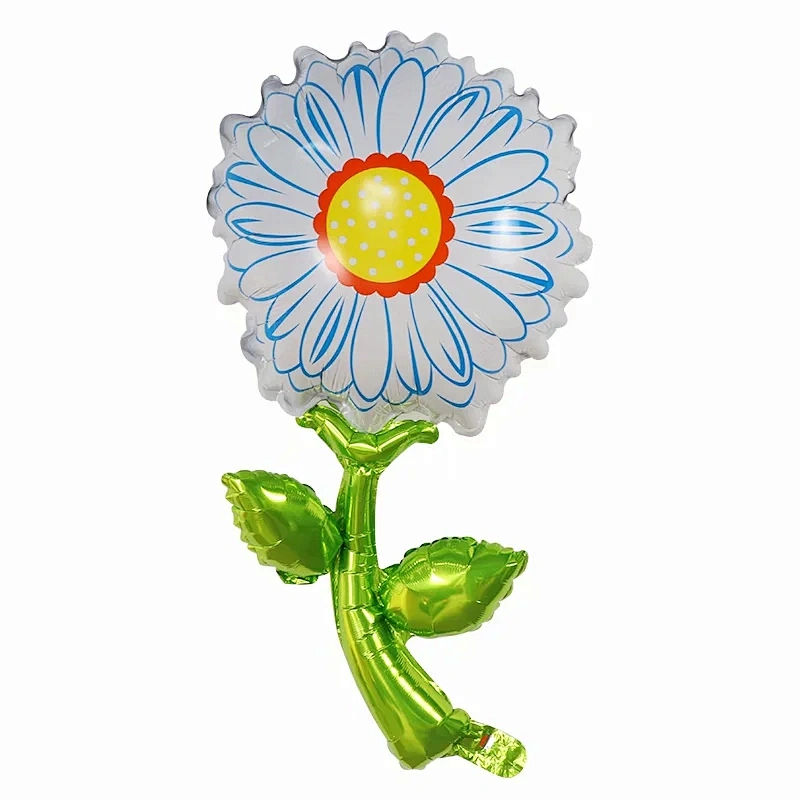 New design wedding birthday party decoration balloon large size flower shape foil balloon