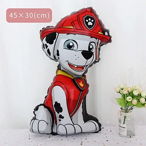 New design Cartoon foil helium Paw dog balloon kids birthday party decoration party supplies Hot sell Patrol