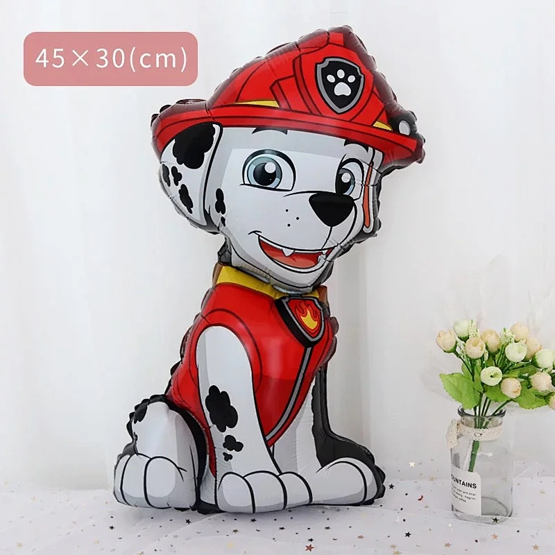 New design Cartoon foil helium Paw dog balloon kids birthday party decoration party supplies Hot sell Patrol