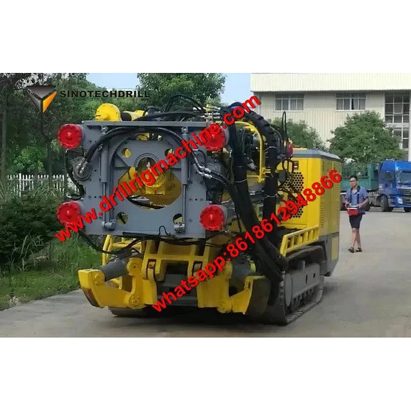 Raise Depth 400m CY-R80 Raise Boring Rig Feed Force 800kn Auto Rod ...