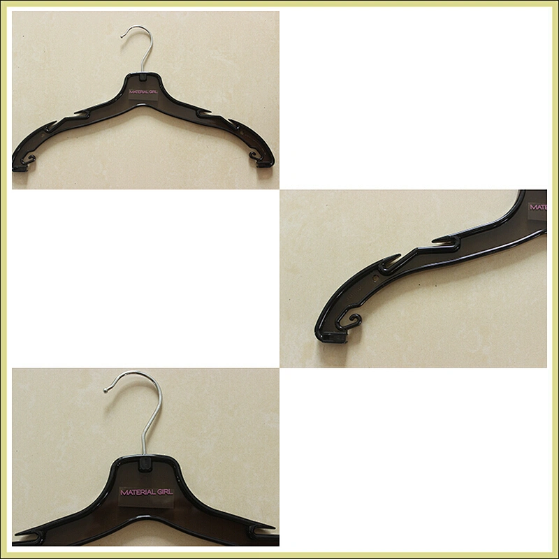 3431-1-39 new style brand hanger long hanger metal hook plastic hanger for clothes coat