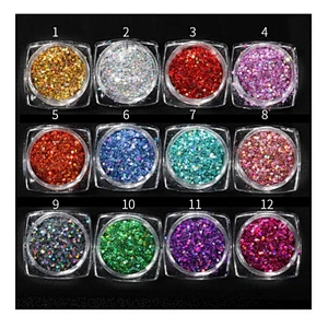 Nail Laser Hexagon Sequins