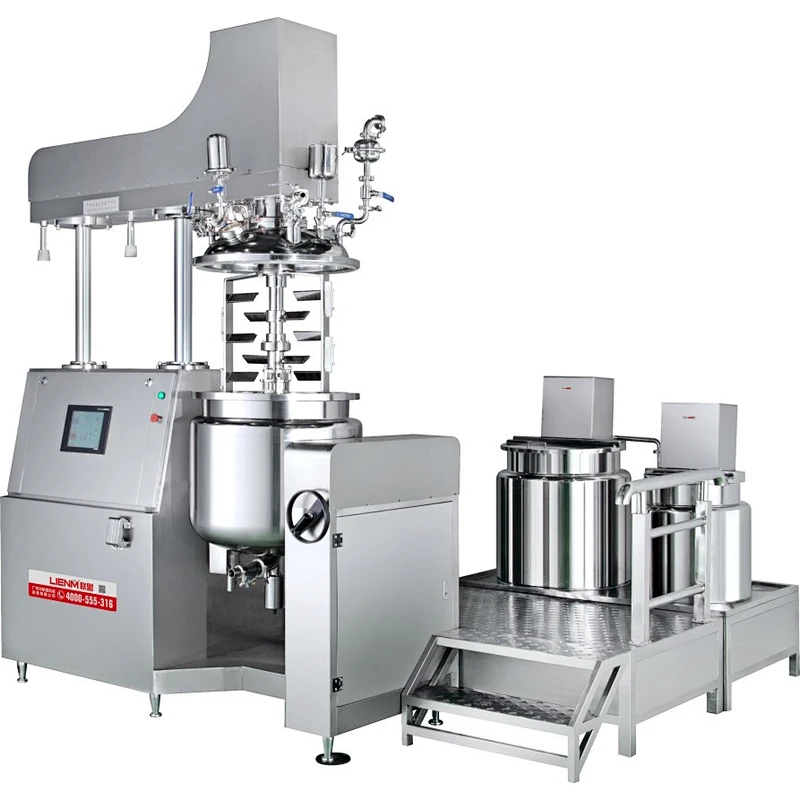 Cosmetic Mixer Blender Vacuum Homogenizer Emulsifying Machine Mayonnaise Moisturizing Lotion Making Machine