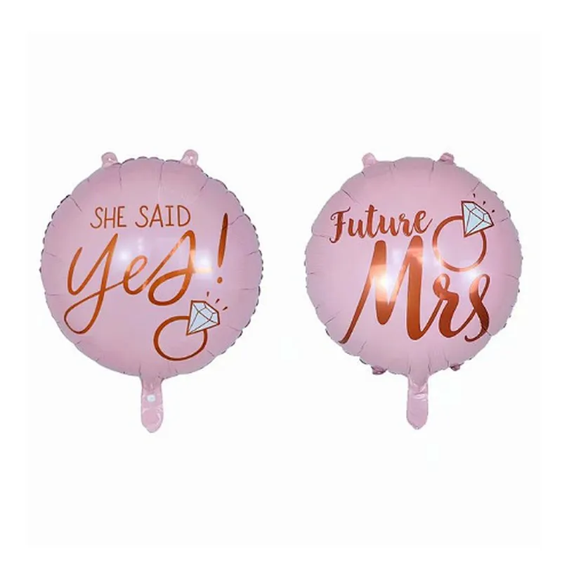 Hot selling 22 inch Heart Round Shaped Valentines' Day Wedding Birthday Party Decoration Foil Balloons Wholesales Balloon