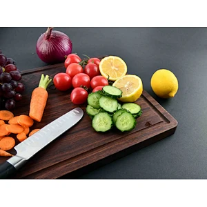 UWELD Small American Walnut Cutting Board Reversible Chopping Board 12x8x0.7
