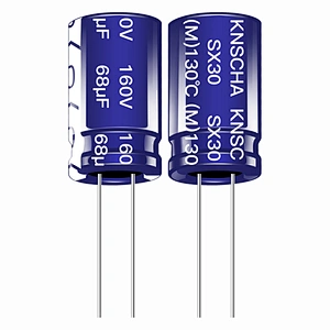 KNSCHA Radial Type Aluminum Electrolytic Capacitor 68UF 160V