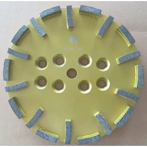 L-shape cup wheel