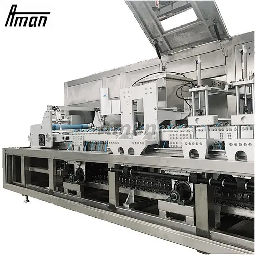 Cold Sealing Plastic Cold Cutting Laundry Detergent Filler Liquid Detergent Filling Machine