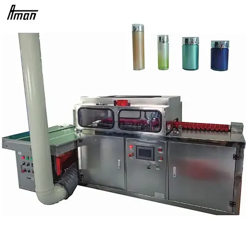 Automatic Cosmetic Packaging Plastic Acrylic Airless Bottle Electrostatic Dust Collector