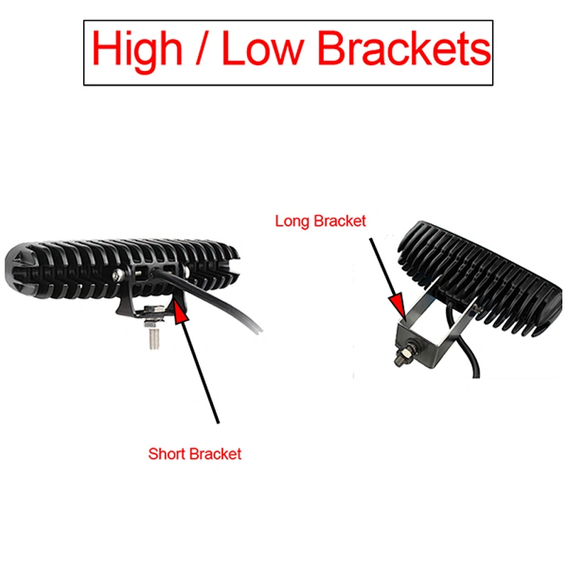 Car Truck Working LED Work Lamp 18W 6 inch 12V 24V LED Work Light Bar