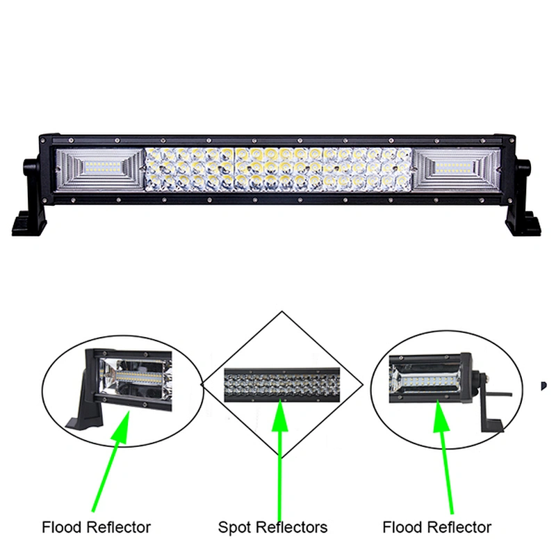Trip-Row LED Light Bar