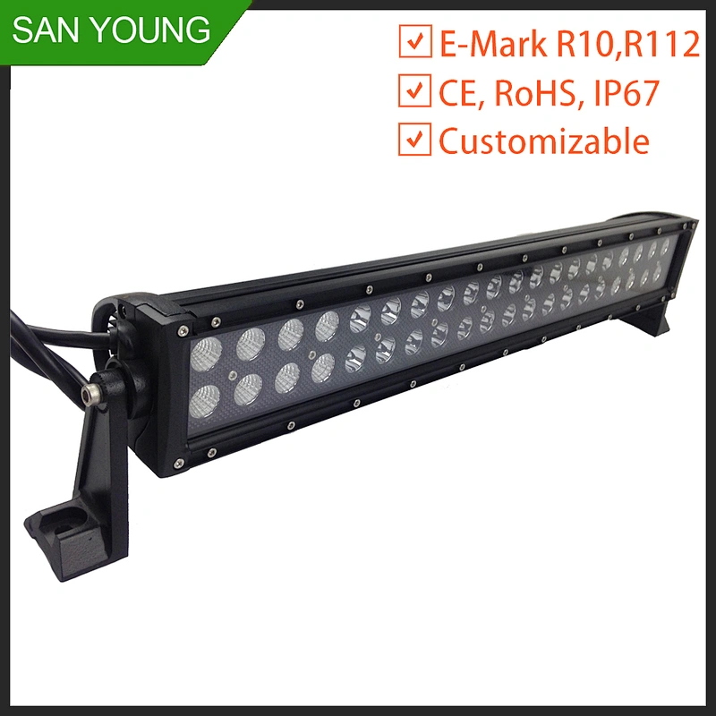 Black Surface KC Offroad driving LED Light Bar 4X4 Off road
