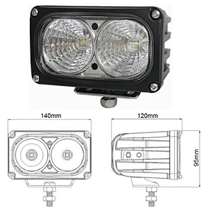 Auto LED Driving LED Light 30W Round 6 Inch