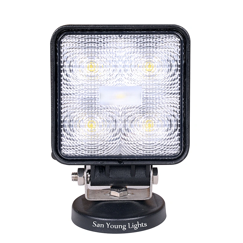 Square Tractor LED Work Light 15W 4Inch