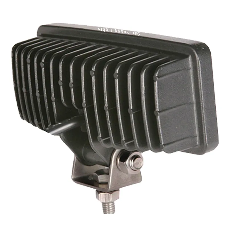 Square truck working LED HeadLight 12W 3x5 Inch for Johndeera tractor