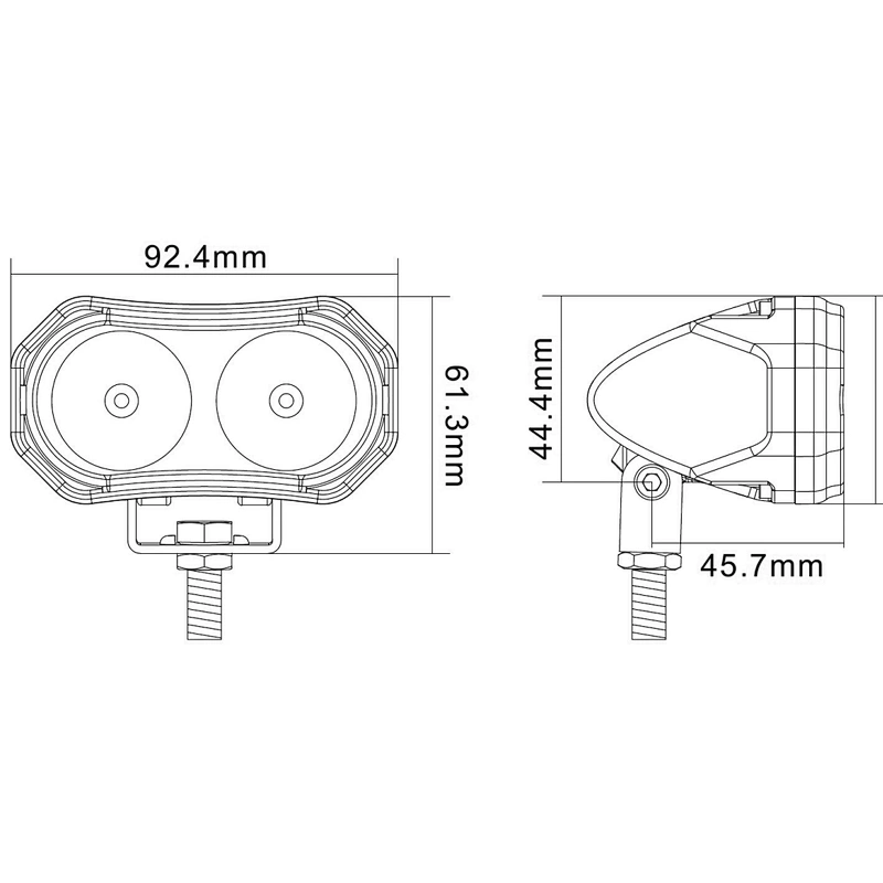 Truck LED Driving Light 20W 3.5 Inch