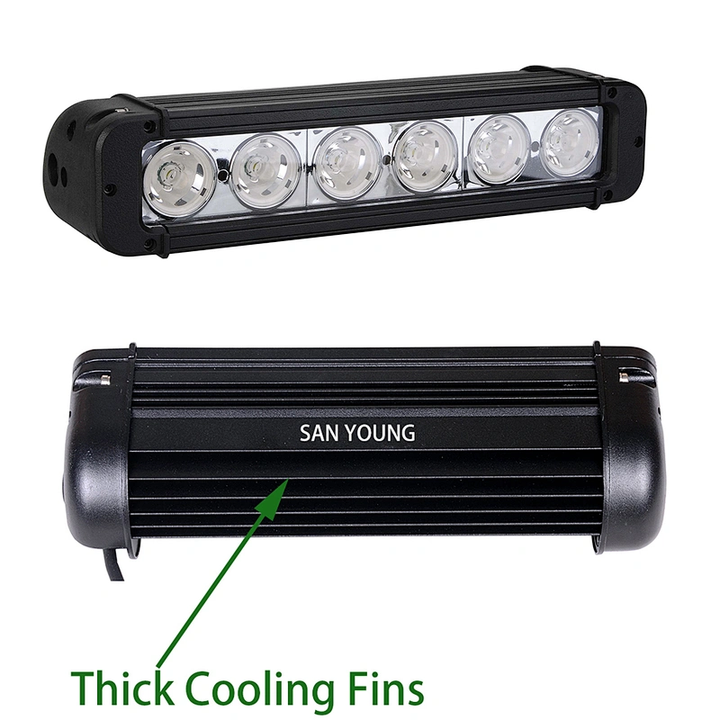 Single Row CREE 10W LED Light Bar