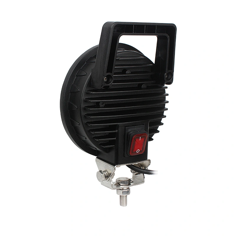Cigarette Plug Portable LED Flood Work Light 36W 7 Inch