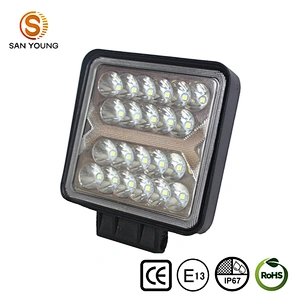 New Design 4 inch led work light square Shape for 4x4 offroad driving and Trucks working 12V 24V 150W tractor led work light