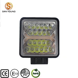 New Design 4 inch led work light square Shape for 4x4 offroad driving and Trucks working 12V 24V 150W tractor led work light