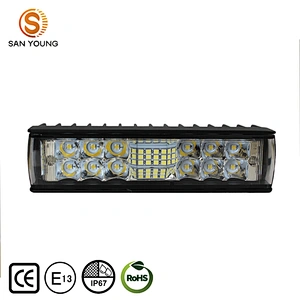 New Trend side shooter LED light bar for 6 inch trucks LED work light bar 100W trucks pods light bar