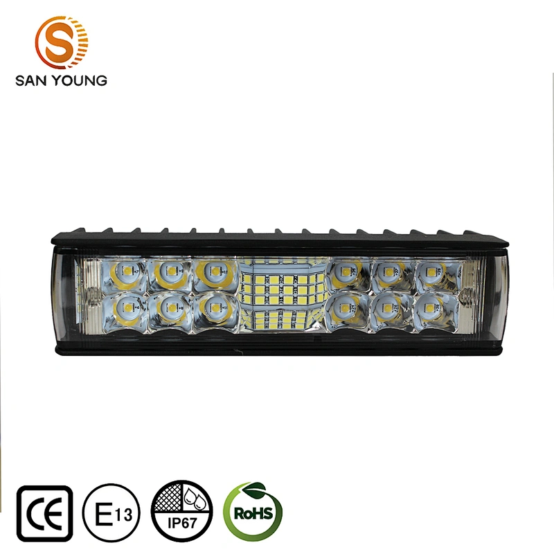 New Trend side shooter LED light bar for 6 inch trucks LED work light bar 100W trucks pods light bar