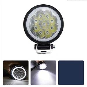 4 inch New high-power 27W work lights with DRL led car off-road vehicle lights working machinery installation lights