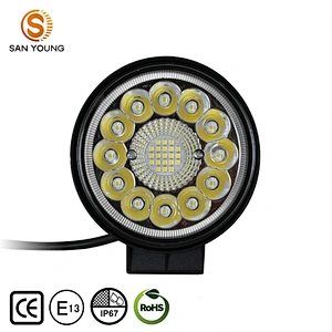 99w Round trucks work lamp 4 inch combo beam led work light with 12V 24V led pod light 4x4