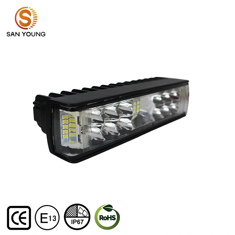 New Trend side shooter LED light bar for 6 inch trucks LED work light bar 100W trucks pods light bar