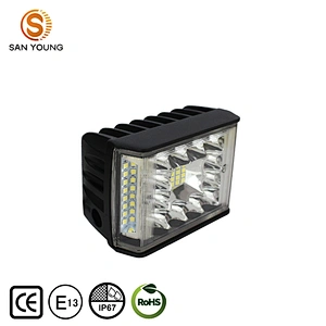 2021 New Design 4 inch Side Shooter Beam 120W LED work light Off-road driving light for trucks motorcycle faro led spotlights