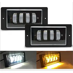 7 inch trucks LED Fog Light Driving/Rear Light with DRL Fog lamp 40W headlamp with daily lamp aperture DRL work light 12V-24V
