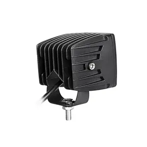 4 inch square 24W car working light 12V 24V truck side light LED work lamp forklift off-road spotlights vehicle modification Universal