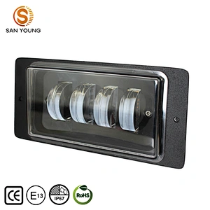 7 inch trucks LED Fog Light Driving/Rear Light with DRL Fog lamp 40W headlamp with daily lamp aperture DRL work light 12V-24V