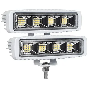 6 inch LED light bar Offroad Driving Light led fog light bar 4WD 72W waterproof trucks ship marine LED work lamp floodlight