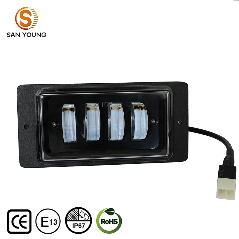 7 inch trucks LED Fog Light Driving/Rear Light with DRL Fog lamp 40W headlamp with daily lamp aperture DRL work light 12V-24V