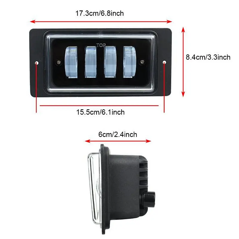 7 inch trucks LED Fog Light Driving/Rear Light with DRL Fog lamp 40W headlamp with daily lamp aperture DRL work light 12V-24V