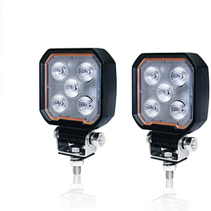 LED Fog Light Driving/Rear Light with DRL led car 3 Inch 25W Flood Beam LED Work Light Compatible with UTV ATV