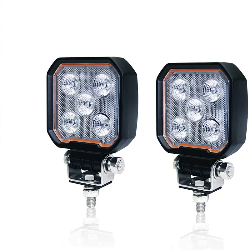 LED Fog Light Driving/Rear Light with DRL led car 3 Inch 25W Flood Beam LED Work Light Compatible with UTV ATV