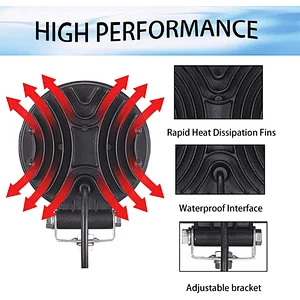 4 Inch LED Fog Lights for Trucks 10-80V Round Dual Color Light Waterproof LED Work Light Off-Road Lights for Truck ATV UTV SUV