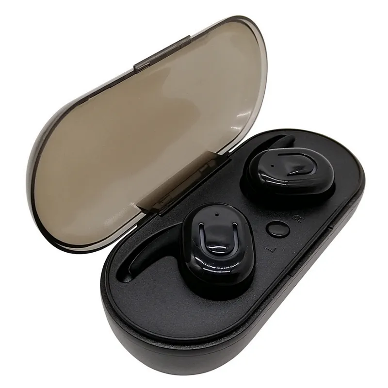 Handsfree TWS Ture Wireless Stereo Deep Bass Hifi Sport Earbuds Gaming Headset Music Headphones Blue tooth 5.0 Earphone