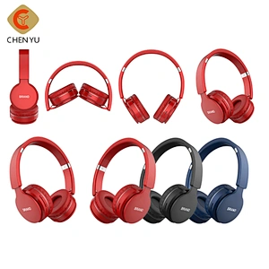 Newest fashion foldable Over Ear  noise cancelling hifi stereo Wireless BT Headset Headphone